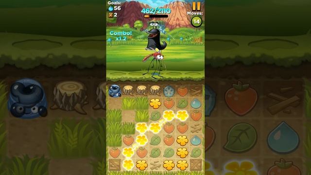 Best fiends Edward's Quest level 18 walkthrough gameplay HD