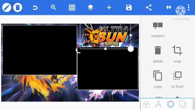 HOW TO MAKE 3DS LAYOUT OF POKEMON ULTRA SUN IN ANDROID