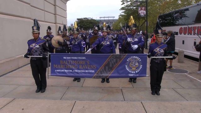 Steve Smith Sr. JOINS The Baltimore Ravens Marching Band