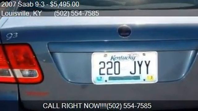 2007 Saab 9-3 2.0T for sale in Louisville, KY 40228 at Premi