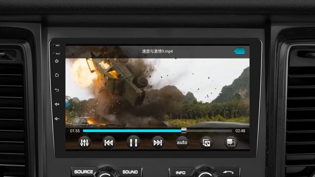Android 11.0 Double Din Car Stereo Radio 9'' HD 1080P Car MP5 Player (A3012)appearance+UI display