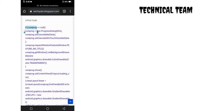 Custom Loading Dialog in Sketchware | Sketchqube