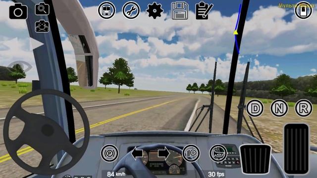 Proton Bus Simulator Road - Driving on Hilly Road - Best Android GamePlay
