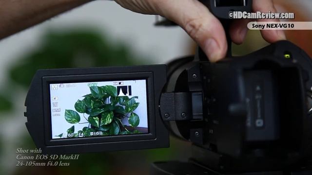 NEX-VG10 firmware update autofocus test.