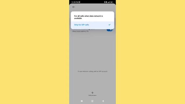 Redmi note 10 me use SIP calling set kaise kare, redmi note 10 USE SIP calling setting