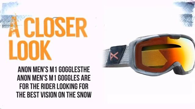 Anon M1 Goggle- Insideout/ Red Solex - TheSkiBum.com