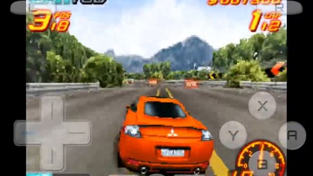 DraStic ASPHALT: URBAN GT 2 on Nvidia Shield Tablet (Android)