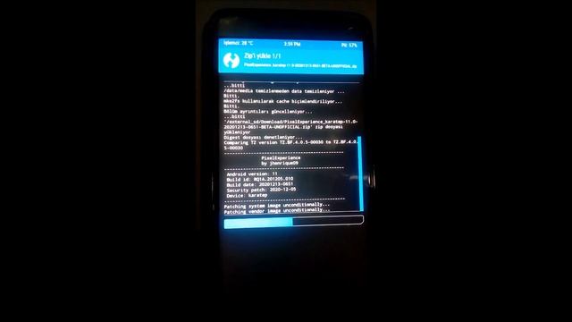 Lenovo k6 note android 11 pixel ( gerçek android 11 )
