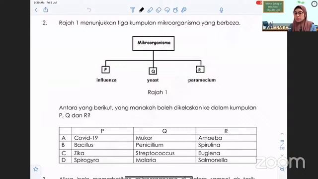 6 MAJU (Ujian 1 : Mikroorganisma)