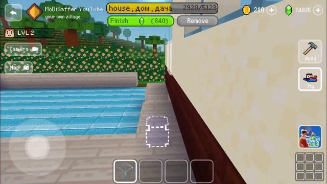 Block Craft 3D: Building Simulator Games For Free Gameplay#1020 (iOS & Android) | Modern House 🏠