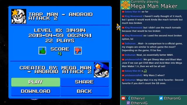 Let's Play Mega Man Maker - #373: "Mega Man Android Attack 2" Levels