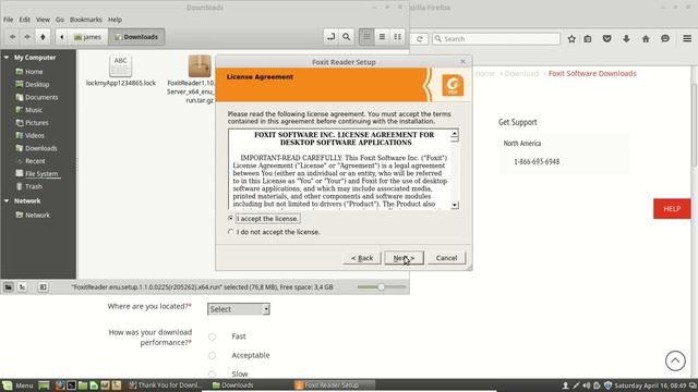 Introduction to Linux Mint - #17 Install Foxit reader on Linux