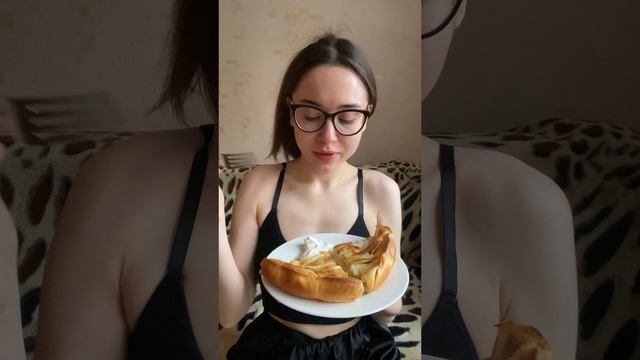 яблочный пирог на обед #rutube #shorts #food #еда