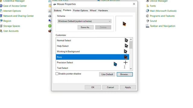 How to get Custom Cursors on Windows.