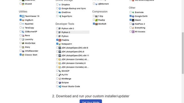 Si të Instaloni Aplikacione pas Instalimit te fresket te Windows me Ninite [2021]