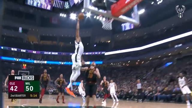 Highlights: Bucks 125 - Cavaliers 108 | 12.14.19
