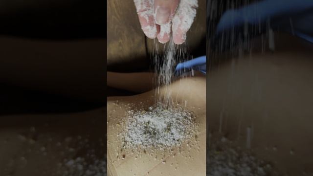 Банное SPA - Соленое выкатывание с травами или эфирными маслами