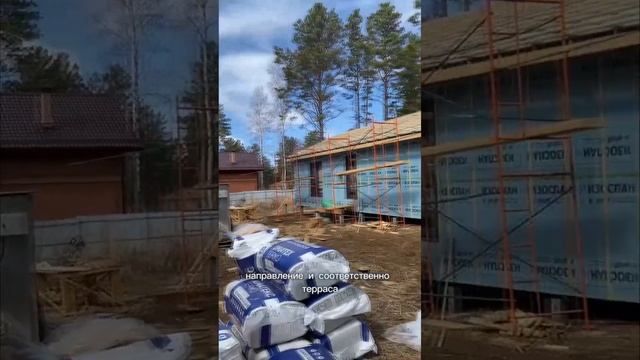 Обзор Каркасного дома в Скандинавском Стиле #стройка #каркасныйдом #каркасник #дом #иркутск