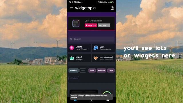how to have reminder widgets for android ☁️