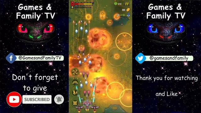 🚀🚀 1945 Air Force: Arcade Shooter games / New Update / LVL 266 - 270 / Gameplay (Android, iOS) 🚀