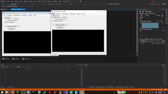TechX ADB ToolKit That Was Never Finished... ~ Coding History with TechX EP1