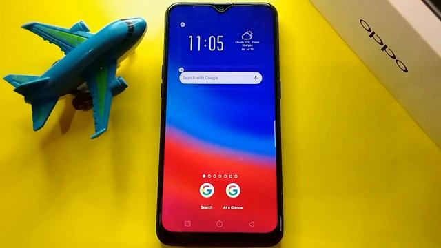 How to Add Google Search Bar on OPPO A5s | OPPO Widgets Setting
