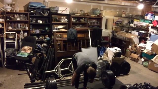 Garage Gym: Barbell Deadlift and Push Press, Everett, WA Strength Coach