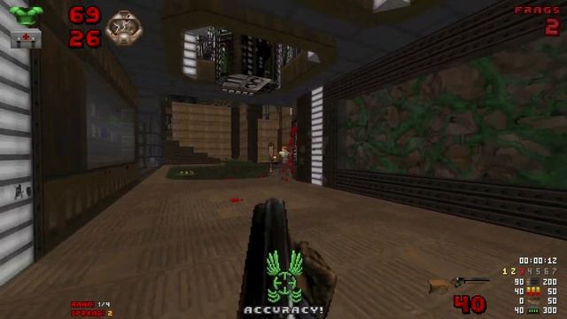 Doom - Couple of Bot Deathmatches (Zandronum)