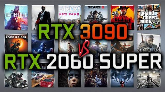 RTX 3090 vs RTX 2060 Super Benchmark – 65 Tests