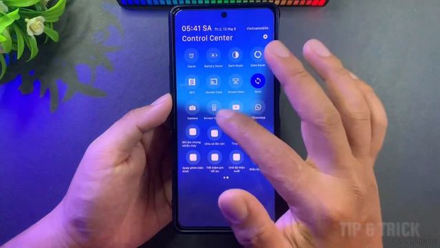 Control Center Trong Suốt Trên Xiaomi Miui 14 | Transparent Control Center Miui 14