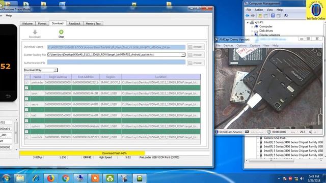 Lenovo Note 3 k50a40 Flashing