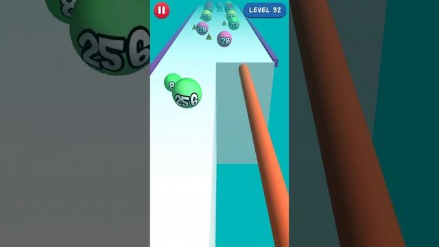 Merge 2048 Run Ball Rush ! All Levels Gameplay (30-34) android, ios