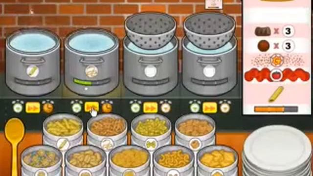 Papas Pastaria Gameplay