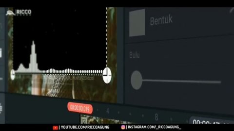 WOW!! Cara Membuat Audio Spectrum Di Android Keren! | Tutorial Avee Player | Tutorial Kinemaster