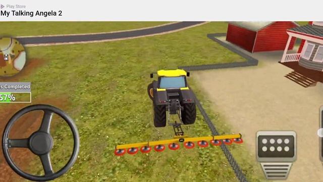 3d driving Modern Farm Tractor Driving Games - Farming Tractor 3D - Android Game play