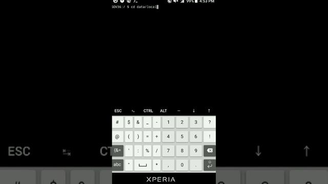 Rooting Sony XZ1 without PC