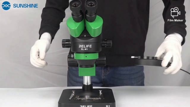 HIGH DEFINITION BINOCULAR MICROSCOPE