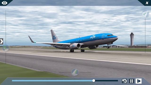 737 - 800 Smooth Landing (X-plane 10 mobile)
