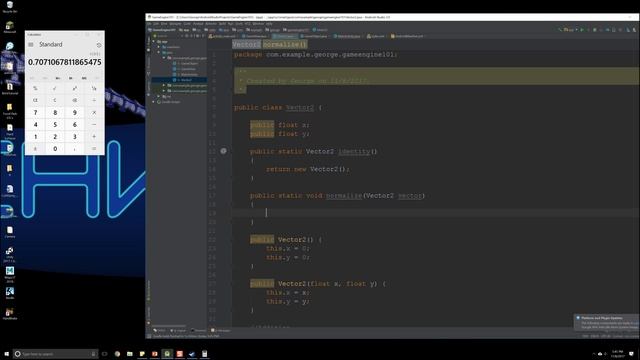 Android Class : 11/7/17 - Game Engine Part 2