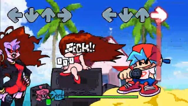 فرايدي نايت فنكن مود لمحبي الأنمي Friday night funken anime mod