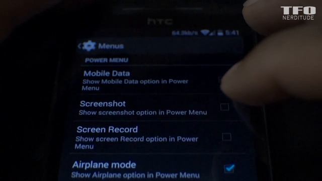 The Omni ROM on the HTC Evo 4G LTE