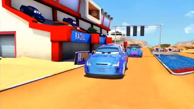 Тачки   Быстрые как Молния игра про Мультфильм Disney Cars для Детей   Видео про Гоночные Машинки