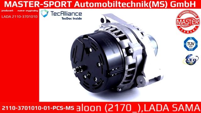 2110 -3701010-01-PCS-MS | ALTERNATOR | Master-Sport-Automobiltechnik (MS) GmbH