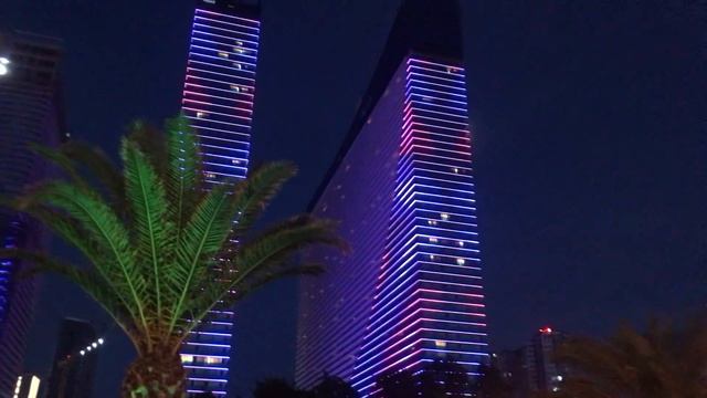 Ночной Батуми, Аджария, Грузия, июнь 2022