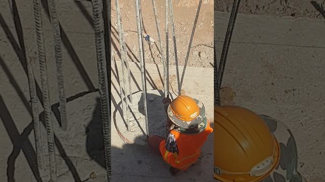 Great Idea For Remove Rust For Rebar  #construction #excavator #constructionsite