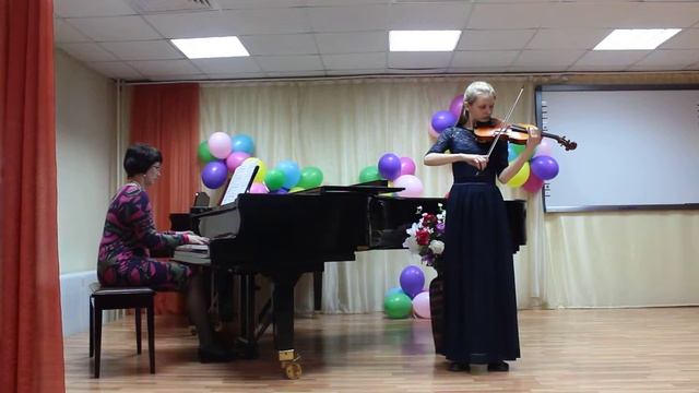 К. Глюк "Мелодия" из оперы "Орфей", исполняет Кулижникова Марина