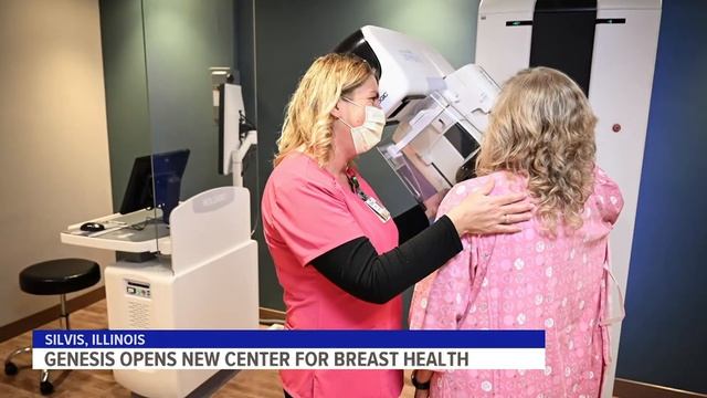 Genesis celebrates newly remodeled Silvis breast health center