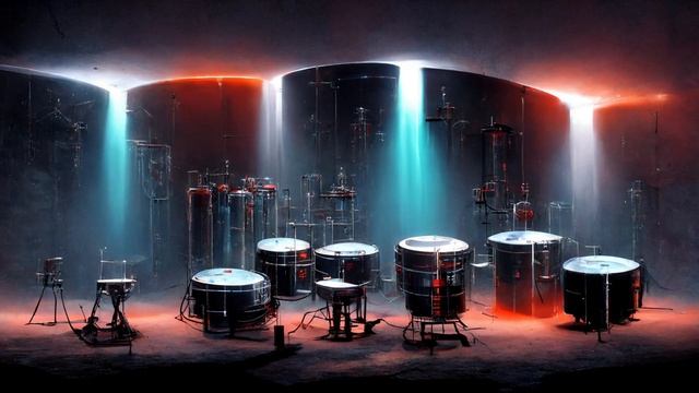 AI Generated Art & Music - "Electrostatic"