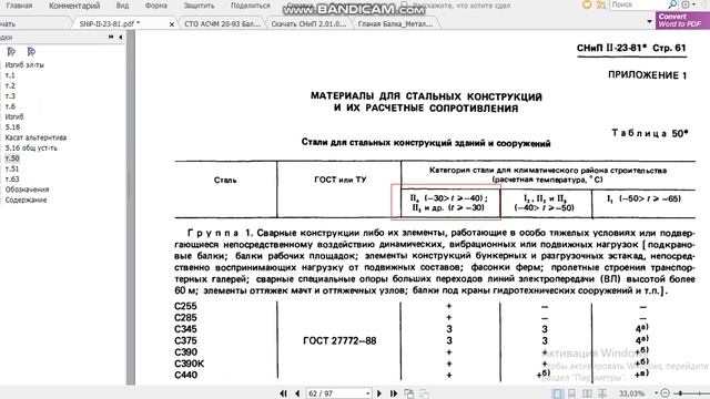 Предпосылки к расчету БН по ULS, SLS