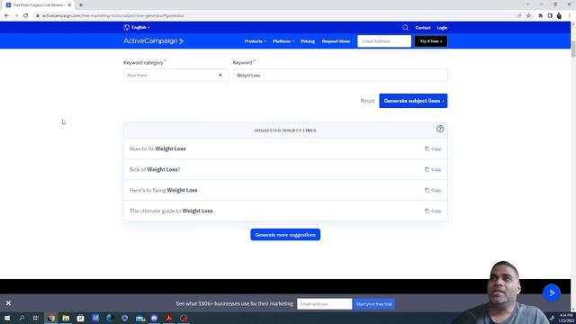 Affiliate Marketing for Beginners: Subject Line Generator Intro